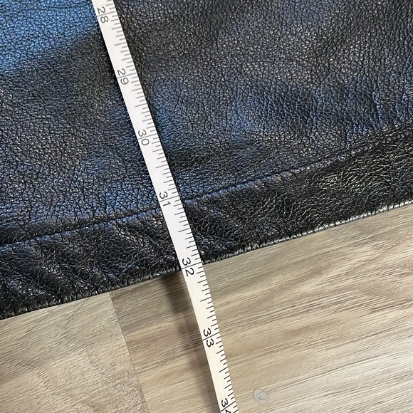 Big & Tall Genuine Leather Men’s Jacket, Black, Size 6X - Picture 6 of 13